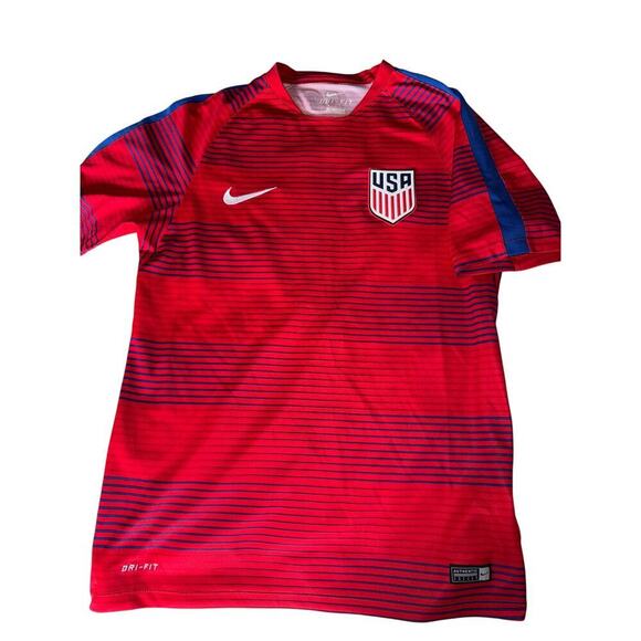 NIKE USA PREMATCH SOCCER SHIRT size M Medium - Picture 1 of 3